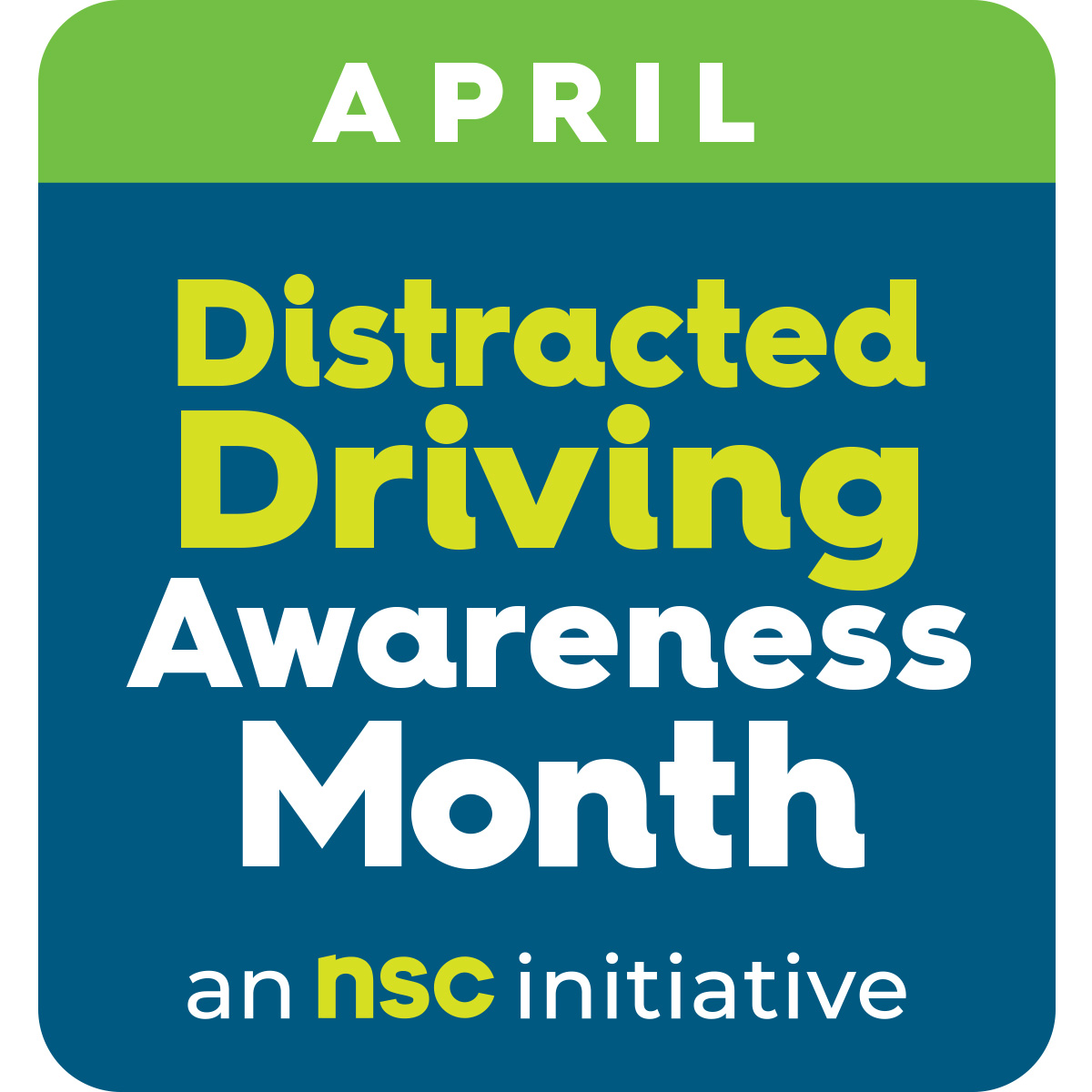 Distracted Driving Awareness Month