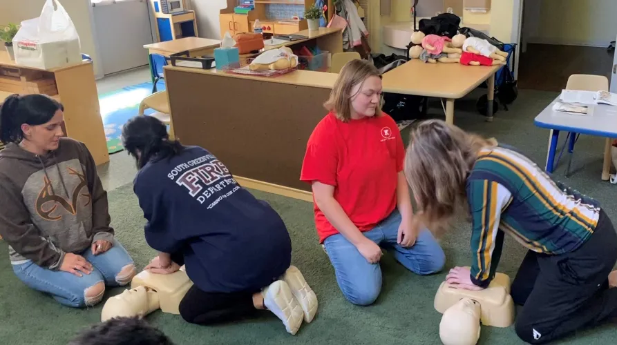 First Aid CPR Training Class 